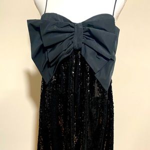 Zara sequin mini dress